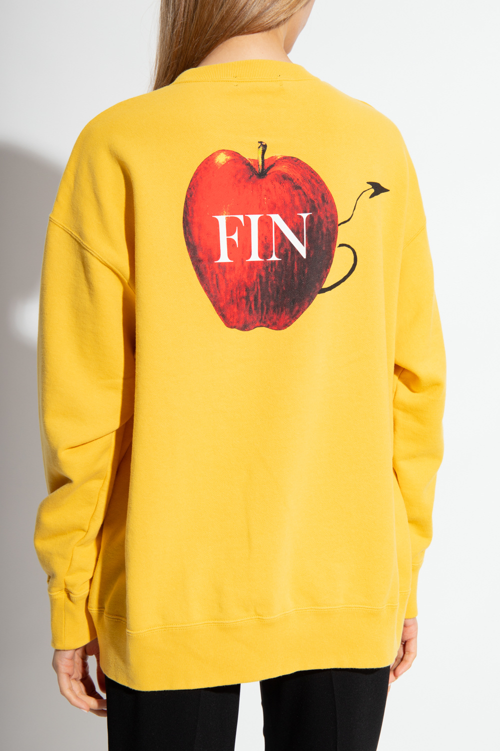 The T-shirts will retail for $55 USD and the hoodies for $87 USD -  SchaferandweinerShops France - Yellow Cotton sweatshirt Undercover